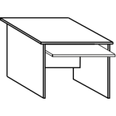 Стол приставной компьютерный